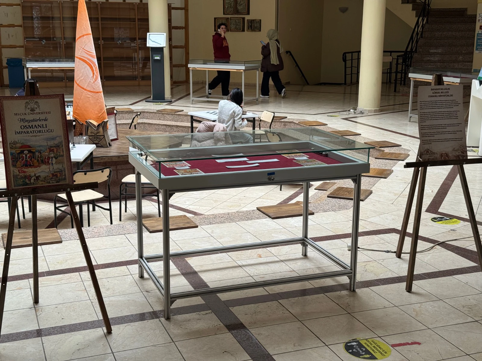  “Osmanlı Döneminde Minyatür” Sergisi, Kütüphanemizde Ziyaretçilerini Bekliyor